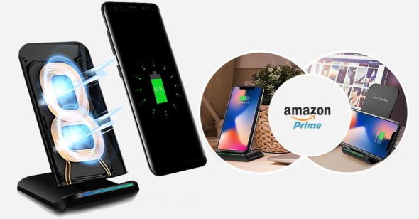 Wireless Charger Online iPhone X-8-8s-Samsung India